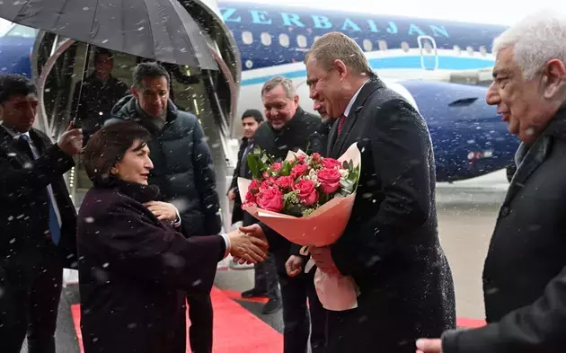 Sahiba Gafarova arrives in Russia 