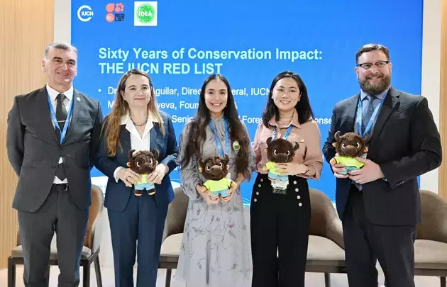 Leyla Aliyeva discusses problem of endangered animals at COP29