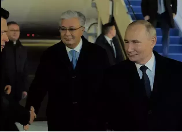 Putin begins visit to Kazakhstan