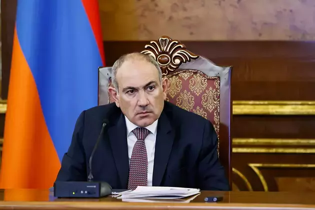 the Armenian PM's website