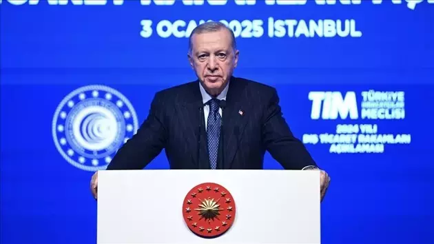 Türkiye sets new exports record, Erdoğan says 