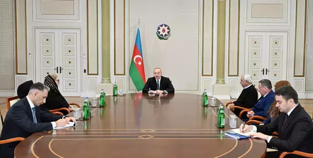 website of the President of Azerbaijan