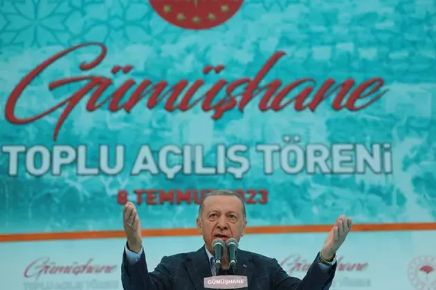 Website of the Turkish President