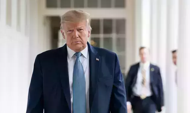 the 45th U.S. President's website