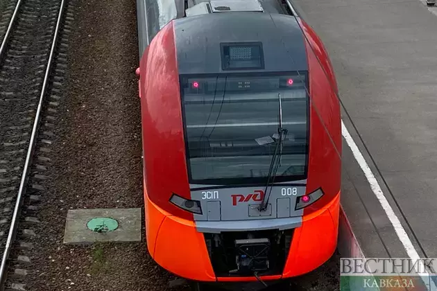 First Russian Lastochka train arrives in Sukhum