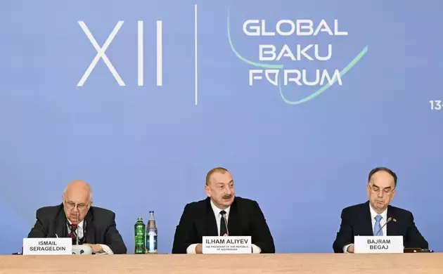 the Azerbaijani president's press service