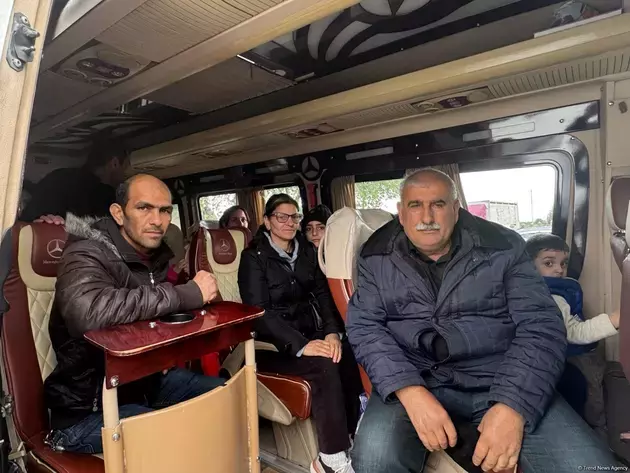 Former IDPs return to Hasanriz village in Aghdara district
