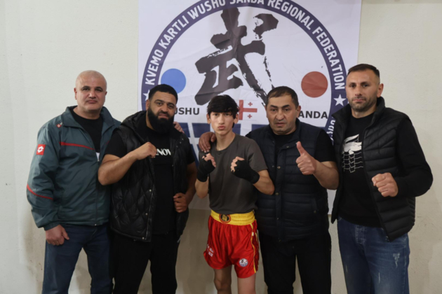 the Kvemo Kartli region's Wushu Sanda Federation