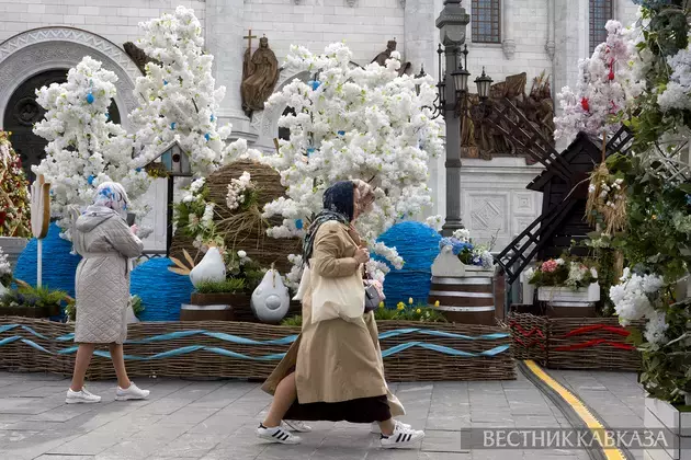 How Moscow celebrates Easter in 2025?