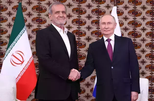 the Russian president's website