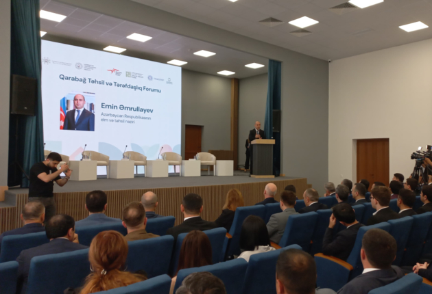 Educational forum kicks off at Karabagh University in Khankendi