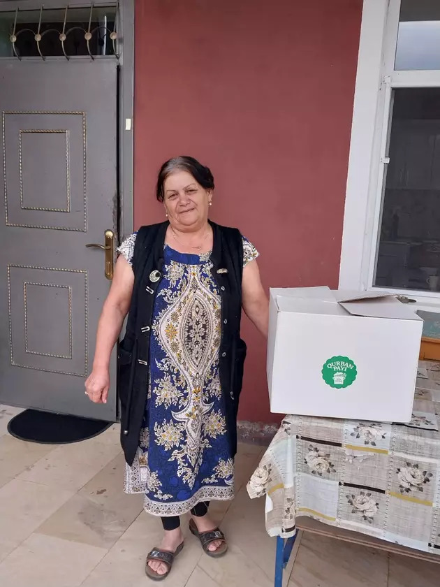 Eid donations provided to families in Yevlakh initiated by Leyla Aliyeva