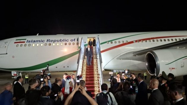 Pezeshkian arrives in Minsk