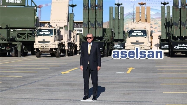 Erdogan: Türkiye to unveil its own air defense systems
