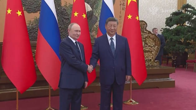 Putin and Xi Jinping hold meeting in Beijing