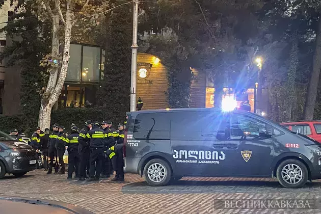 Protest action turns into fight in Tbilisi