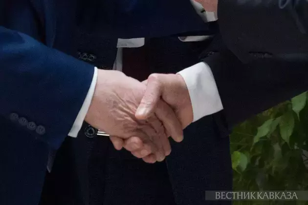 Lavrentiev and Larijani hold talks in Tehran