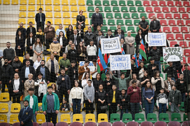 Leyla, Arzu and Alena Aliyeva attend mini-football tournament held among orphanage teams