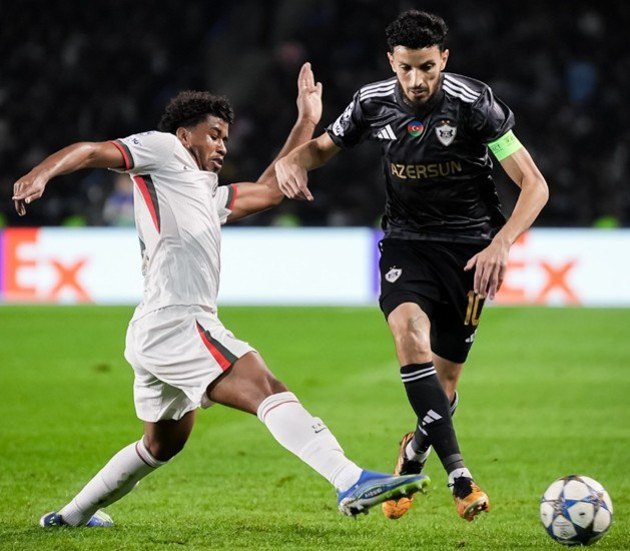 Qarabag FC draws with London's Chelsea