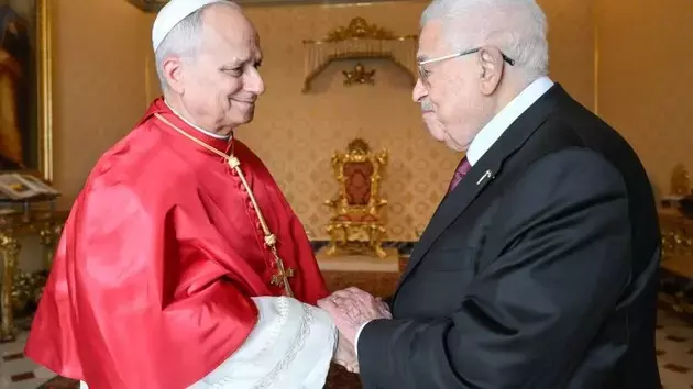 Pope Leo XIV discusses situation in Gaza with Abbas