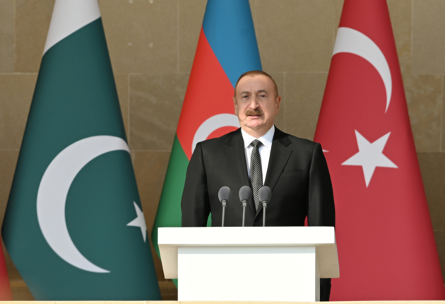 Ilham Aliyev: Azerbaijan never intended to put up with occupation