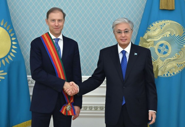 Russia's First Deputy PM and Kazakh President hold talks in Astana