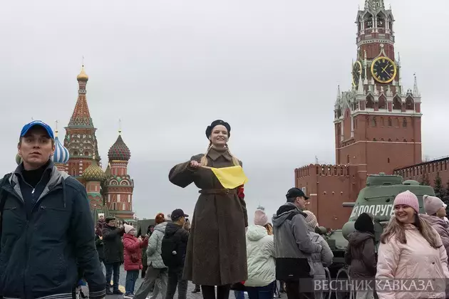"City of Living Stories" Museum commemorating 1941 Parade starts on Red Square
