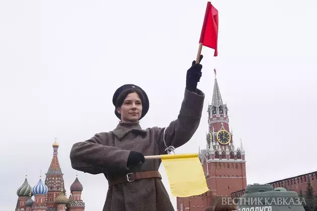 "City of Living Stories" Museum commemorating 1941 Parade starts on Red Square