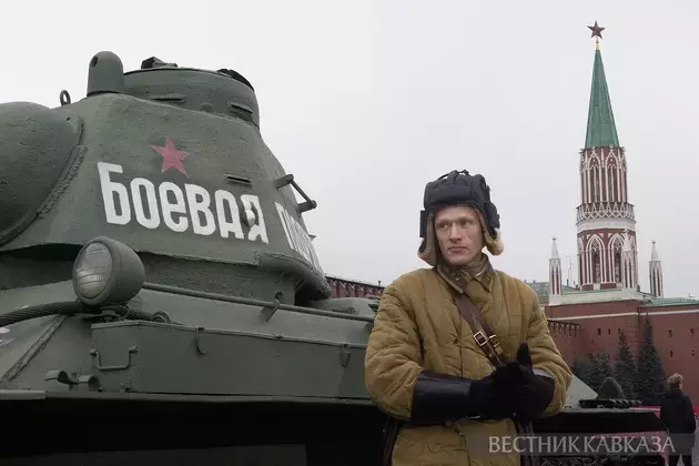 "City of Living Stories" Museum commemorating 1941 Parade starts on Red Square