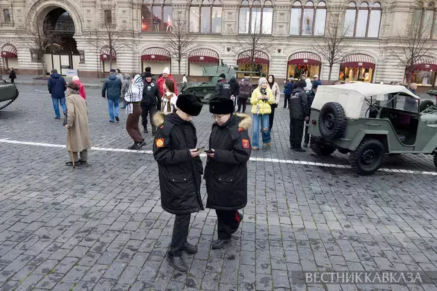 "City of Living Stories" Museum commemorating 1941 Parade starts on Red Square