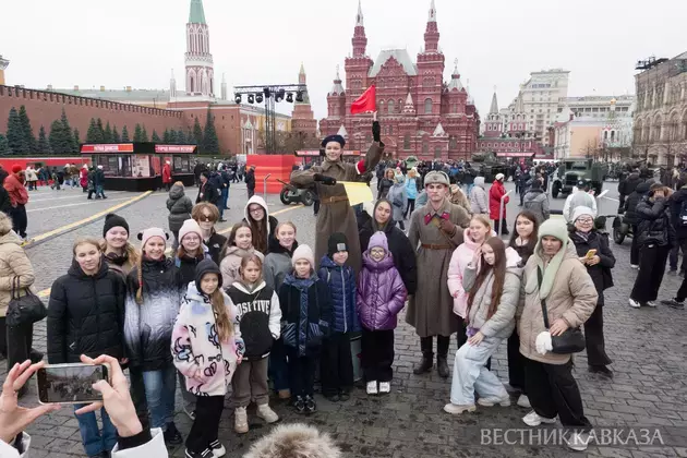 "City of Living Stories" Museum commemorating 1941 Parade starts on Red Square
