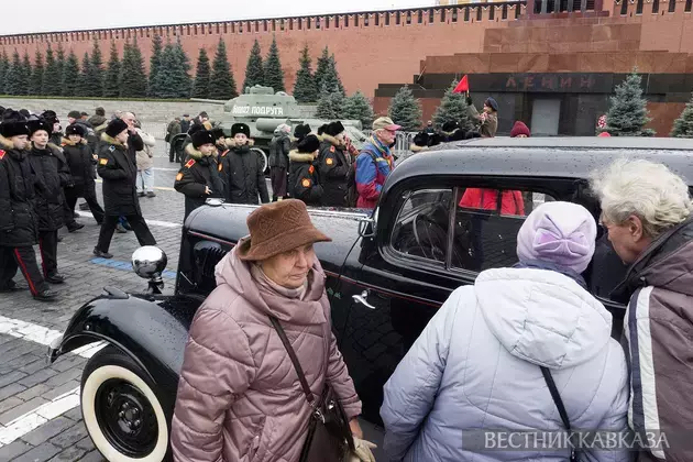 "City of Living Stories" Museum commemorating 1941 Parade starts on Red Square