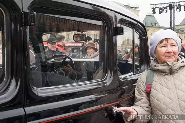 "City of Living Stories" Museum commemorating 1941 Parade starts on Red Square