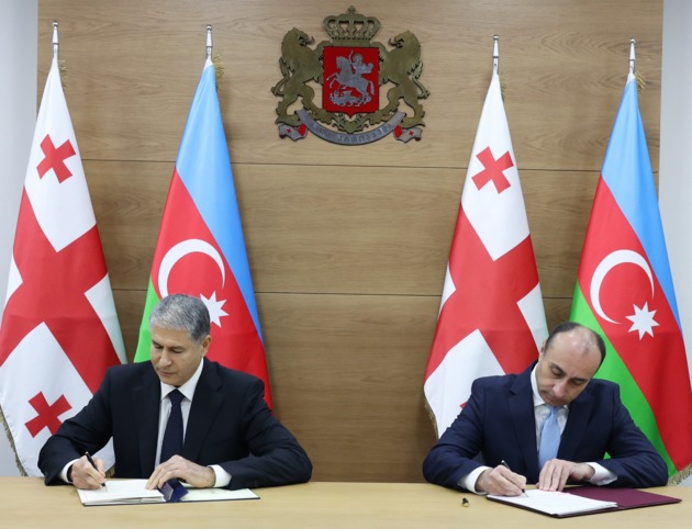 Azerbaijani and Georgian interior ministries sign cooperation agreement