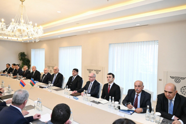 Azerbaijani and Armenian border delimitation commissions hold meeting in Gabala
