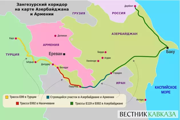 Yerevan, Ankara discuss Trump Route