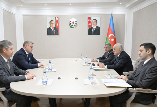 Igor Babushkin and Ali Asadov hold talks in Baku