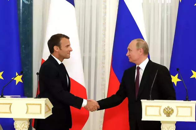 Macron: EU should open dialogue with Russia