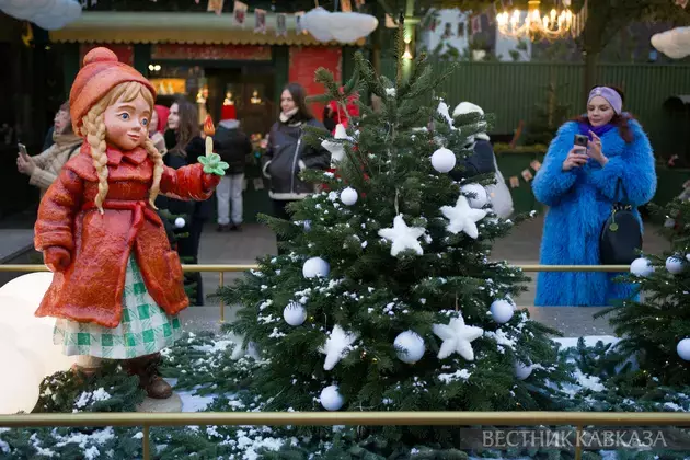 Moscow's festive decor for New Year 2026