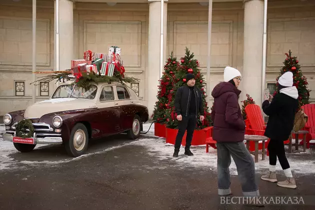 Moscow's festive decor for New Year 2026