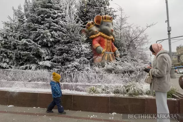 Moscow's festive decor for New Year 2026