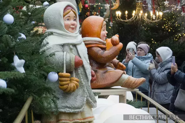 Moscow's festive decor for New Year 2026