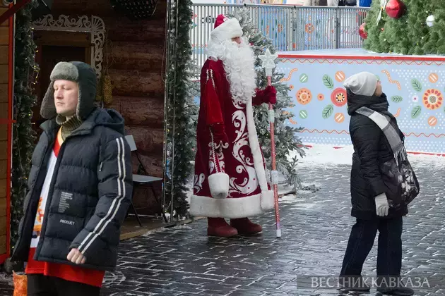 Moscow's festive decor for New Year 2026