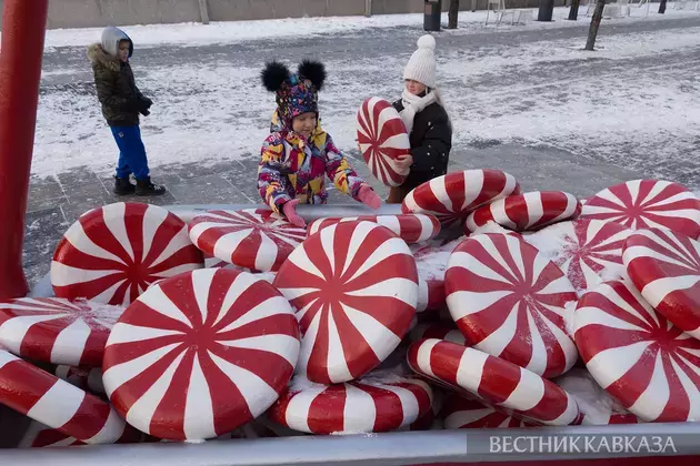 Moscow's festive decor for New Year 2026