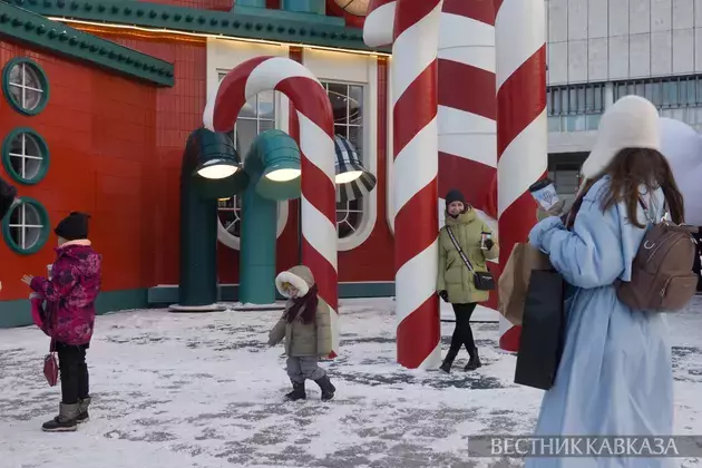 Moscow's festive decor for New Year 2026
