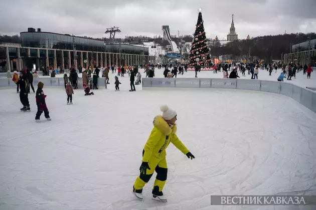 Largest high-tech ice rink opens at Luzhniki Stadium in Moscow