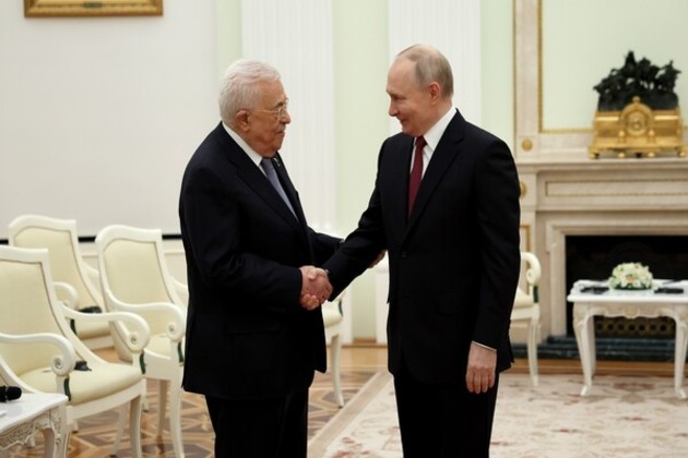 Putin to meet with Mahmoud Abbas in Moscow