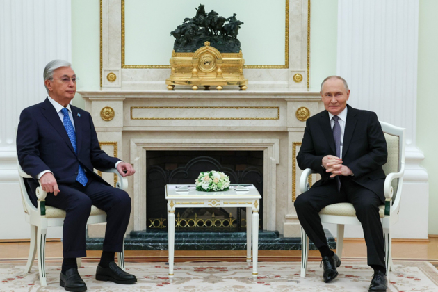Владимир Путин и Касым-Жомарт Токаев