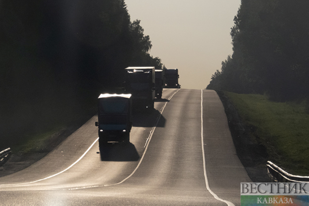 Russian humanitarian aid for Iran arrives in Azerbaijan