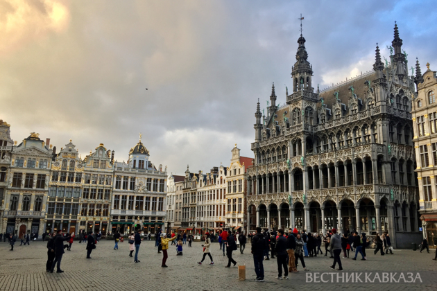 Площадь Гранд-Плейс в Брюсселе